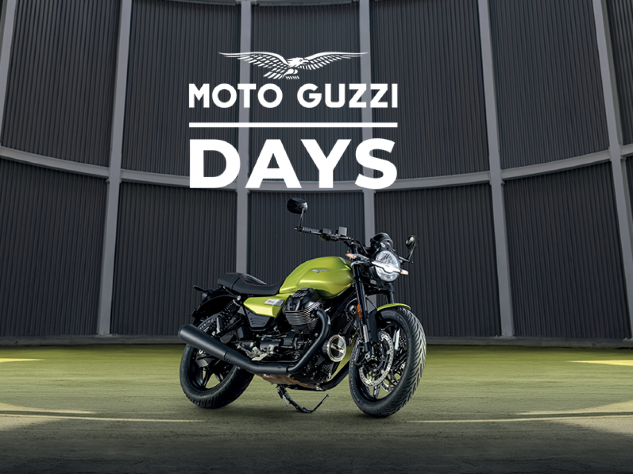 Du 14 au 21 juin: Open Doors Moto Guzzi dans notre concession